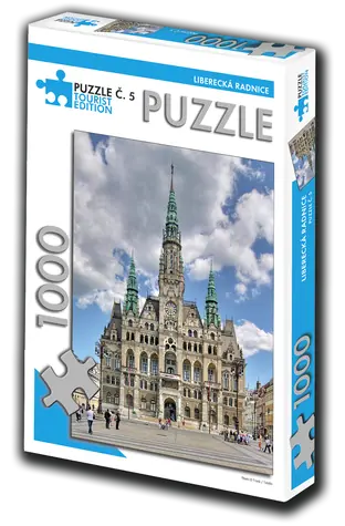 TOURIST EDITION Puzzle Liberecká radnice (č.5) / 1000 dílků / od 14 let