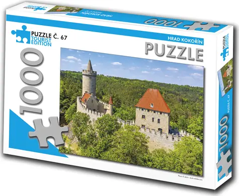 TOURIST EDITION Puzzle Hrad Kokořín (č.67) / 1000 dílků / od 14 let