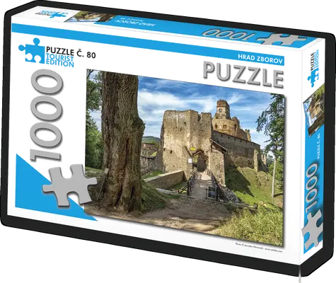 TOURIST EDITION Puzzle Hrad Zborov (č.80) / 1000 dílků / od 14 let