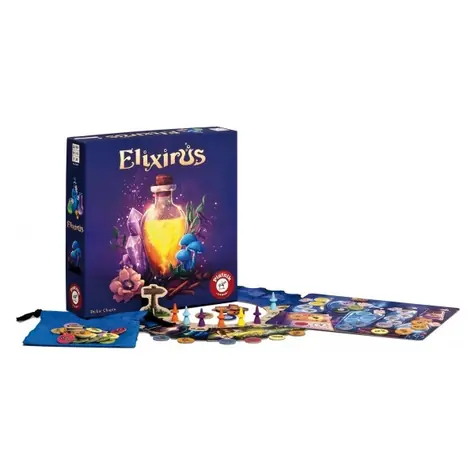 Piatnik Elixirus / Délka hry: 30 minut / Počet hráčů: 2-5 / od 10 let 