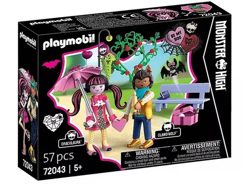 Playmobil® Monster High 72043 Valentýnské rande / Počet dílků: 20 / od 5 let