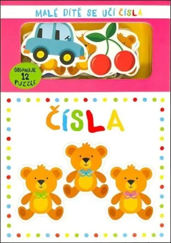 Svojtka & Co. Kniha s puzzle: Čísla / od 1 roku