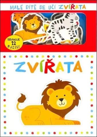 Svojtka & Co. Kniha s puzzle: Zvířata / od 1 roku