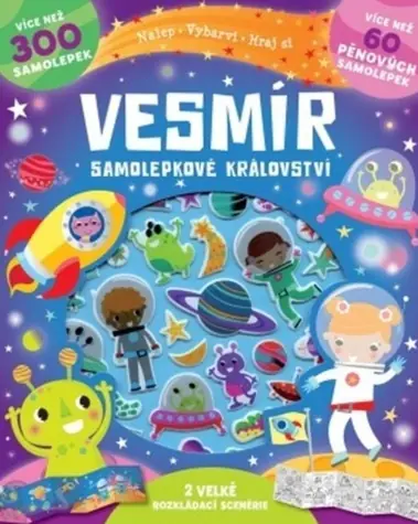 Svojtka & Co. Samolepkové království - Vesmír / od 3 let