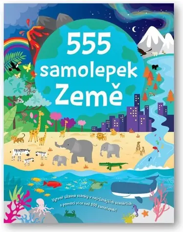 Svojtka & Co. 555 samolepek - Země / od 3 let