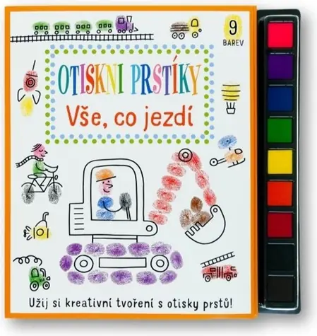 Svojtka & Co. Otiskni prstíky Vše, co jezdí / od 1 roku