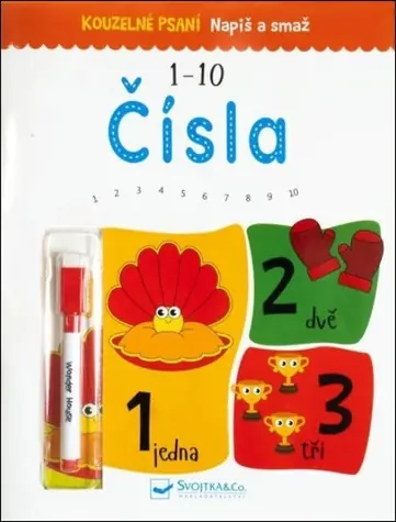 Svojtka & Co. Čísla Napiš a smaž / od 3 let