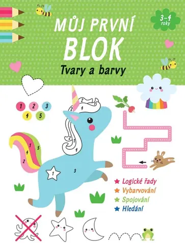 Svojtka & Co. Můj první blok Tvary a barvy / od 2 let