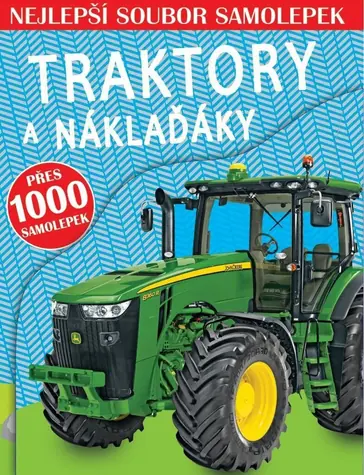 Svojtka & Co. Nejlepší soubor samolepek - Traktory a náklaďáky / od 3 let