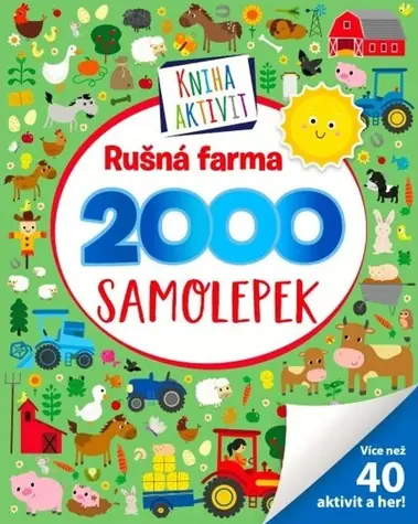 Svojtka & Co. Rušná farma 2000 samolepek / od 3 let