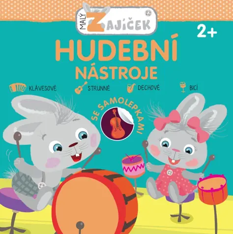 Svojtka & Co. Malý zajíček - Hudební nástroje / od 2 let