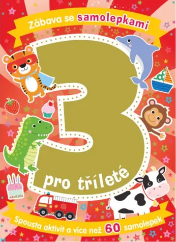 Svojtka & Co. Zábava se samolepkami pro tříleté / od 3 let