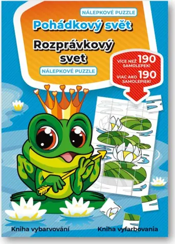 Svojtka & Co. Nálepkové puzzle Pohádkový svět / od 3 let