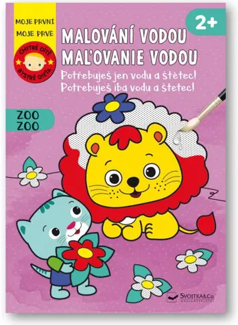 Svojtka & Co. Malování vodou: Zoo - Chytré dítě / od 3 let