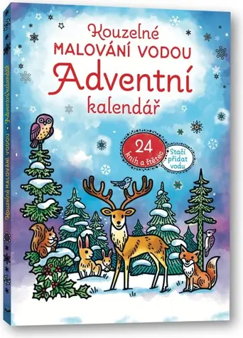 Svojtka & Co. Kouzelné malování vodou: Adventní kalendář / od 3 let