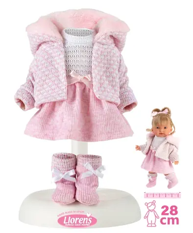 Llorens P28-032 obleček pro panenku velikosti 28 cm