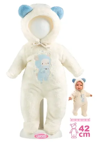 Llorens M14-207 obleček pro panenku miminko NEW BORN velikosti 40-42 cm