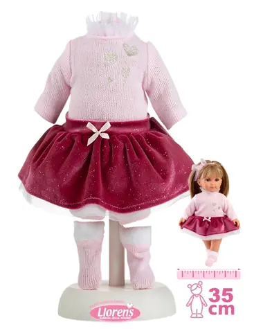 Llorens P535-52 obleček pro panenku velikosti 35 cm