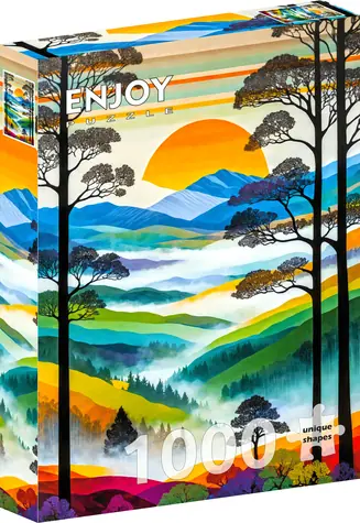 ENJOY Puzzle Horský vánek / 1000 dílků / od 14 let