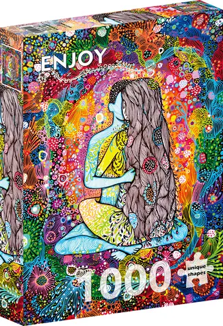 ENJOY Puzzle Kosmická láska / 1000 dílků / od 14 let
