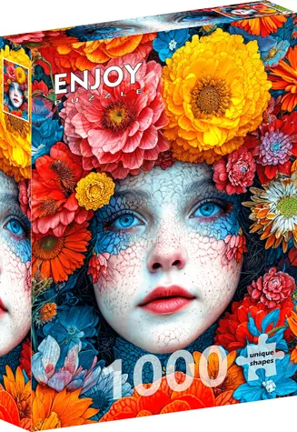 ENJOY Puzzle V obětí květin / 1000 dílků / od 14 let