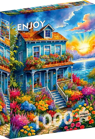ENJOY Puzzle Oceánská zahrada / 1000 dílků / od 14 let