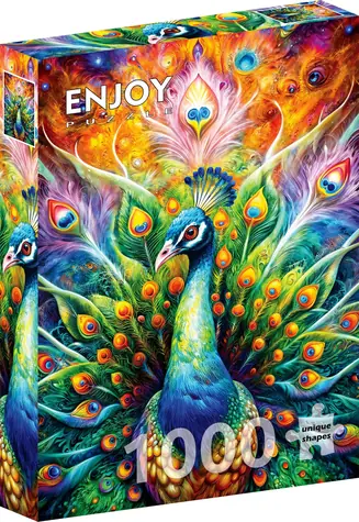 ENJOY Puzzle Paví majestát / 1000 dílků / od 14 let