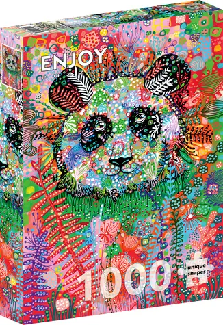 ENJOY Puzzle Enigmatická panda / 1000 dílků / od 14 let