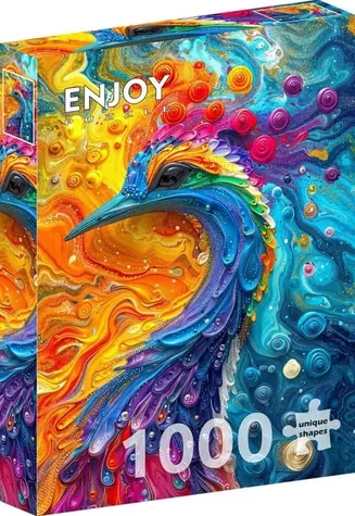 ENJOY Puzzle Mramorové peří / 1000 dílků / od 14 let