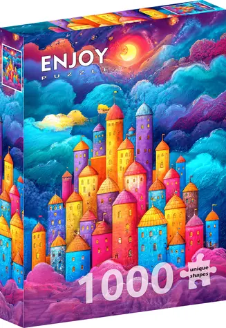 ENJOY Puzzle Pevnost v oblacích / 1000 dílků / od 14 let