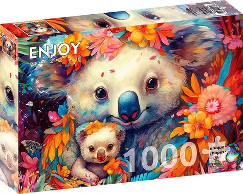 ENJOY Puzzle Mazlení s koalou / 1000 dílků / od 14 let