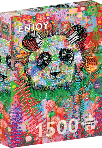 ENJOY Puzzle Záhadná panda / 1500 dílků / od 14 let
