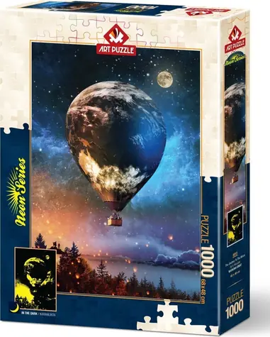 ART PUZZLE 5013 Svítící puzzle Cesta na Měsíc / 1000 dílků / od 15 let