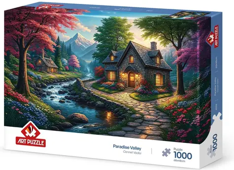 ART PUZZLE 41018 Puzzle Rajská ulička / 1000 dílků / od 15 let