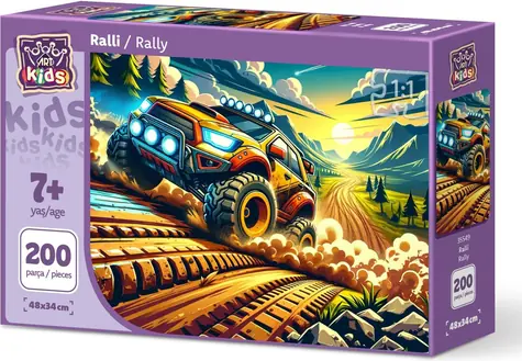ART PUZZLE 35549 Puzzle Rallye / 200 dílků / od 7 let