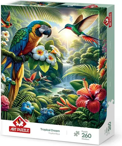 ART PUZZLE 40263 Puzzle Tropický sen / 260 dílků / od 8 let