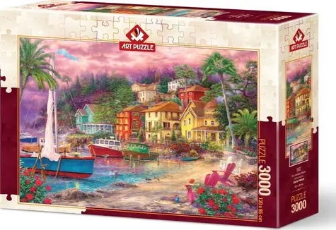 ART PUZZLE 5527 Puzzle Purpurové pobřeží / 3000 dílků / od 15 let