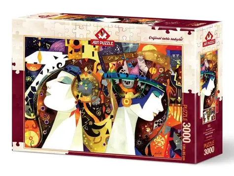 ART PUZZLE 4591 Puzzle Zatvrzelost a arogance / 3000 dílků / od 15 let