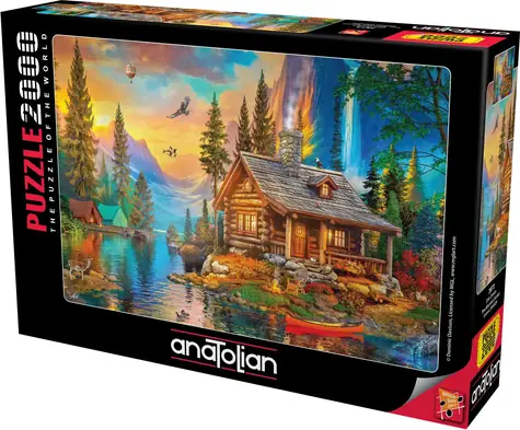 ANATOLIAN Puzzle Borový les / 2000 dílků / od 12 let