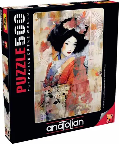 ANATOLIAN Puzzle Gejša / 500 dílků / od 12 let