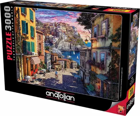 ANATOLIAN Puzzle Italské pobřeží / 3000 dílků / od 14 let