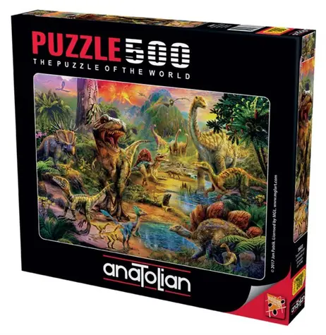 ANATOLIAN Puzzle Království dinosaurů / 500 dílků / od 12 let