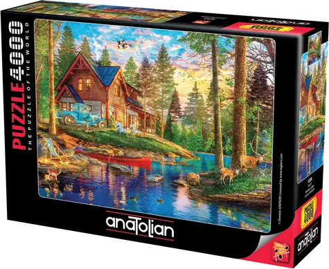 ANATOLIAN Puzzle Letní chata / 4000 dílků / od 14 let