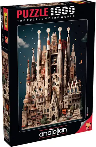 ANATOLIAN Puzzle Sagrada Familia / 1000 dílků / od 12 let
