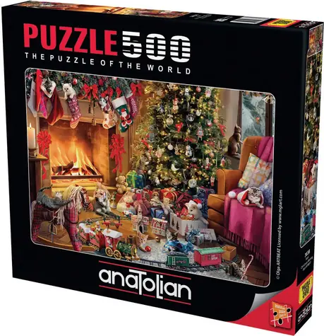 ANATOLIAN Puzzle Vánoční ráno / 500 dílků / od 12 let