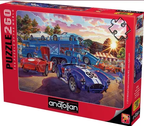 ANATOLIAN Puzzle Závodníci přijeli / 260 dílků / od 8 let