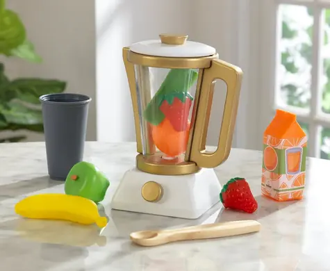 Kidkraft Mixér smoothie s příslušenstvím zlatá / od 3 let