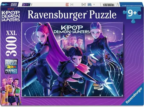 Ravensburger K-pop: Lovkyně démonů: Rumi, Mira a Zoey 300 dílků / od 9 let