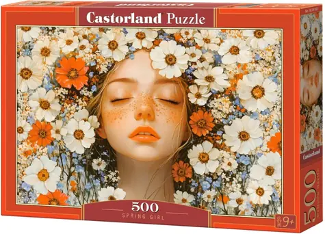 Castorland 54183 Puzzle Jarní dívka / 500 dílků / od 9 let