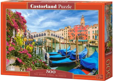 Castorland 54268 Puzzle Velký kanál v Benátkách / 500 dílků / od 9 let